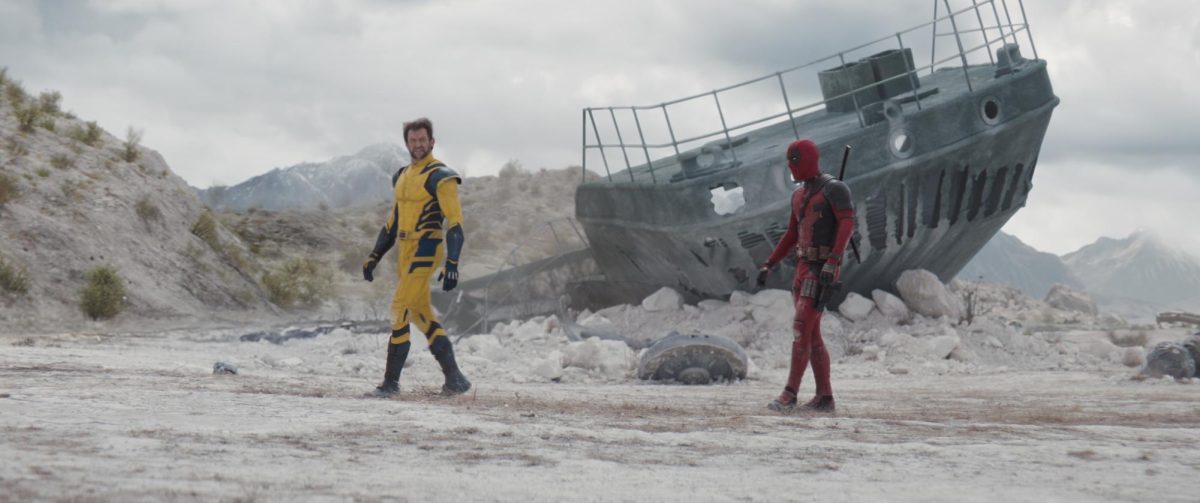 Wolverine and Deadpool in their home away from home.